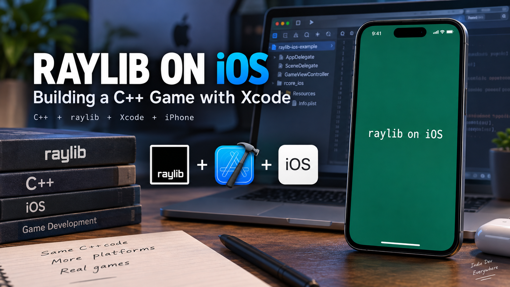 Raylib on iOS: Building a C++ Game with Xcode