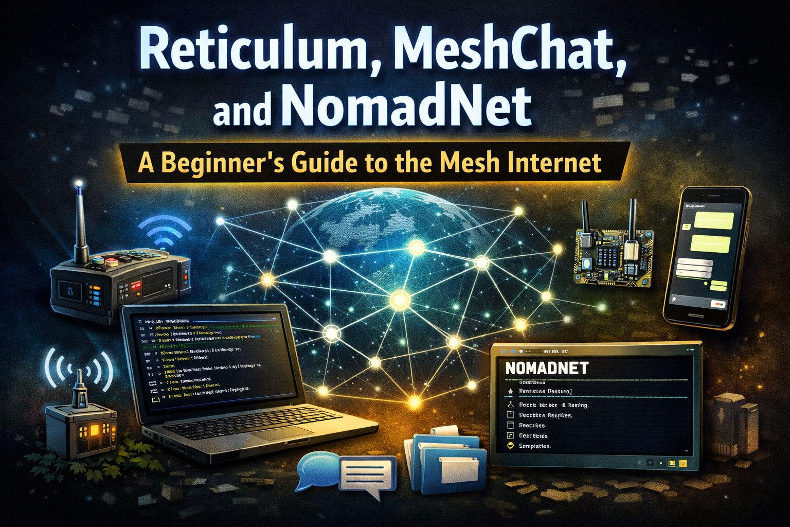 The Mesh Internet: How Reticulum and NomadNet Work